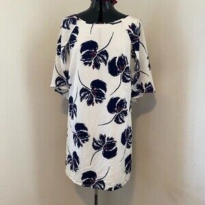 NWT Ark & Co Short Bell Sleeve Floral Dress Size Large